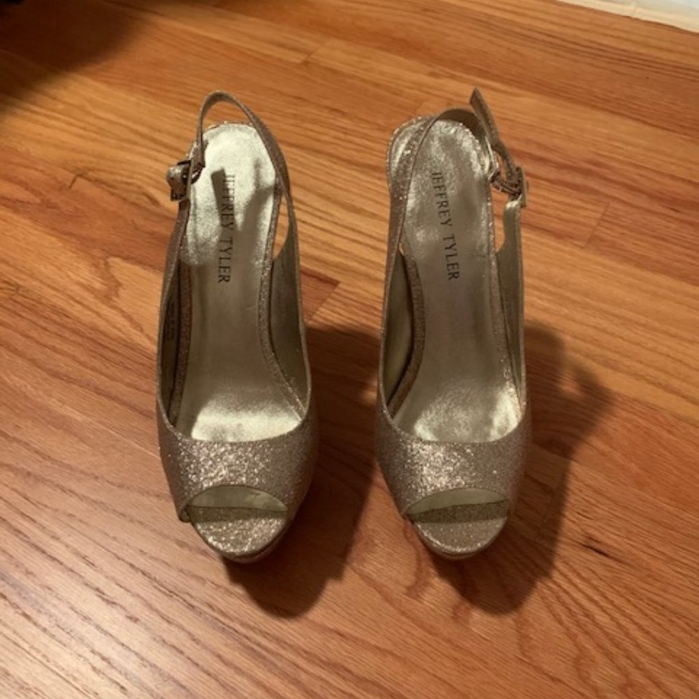 Gold Shoes by Jeffrey Tyler
